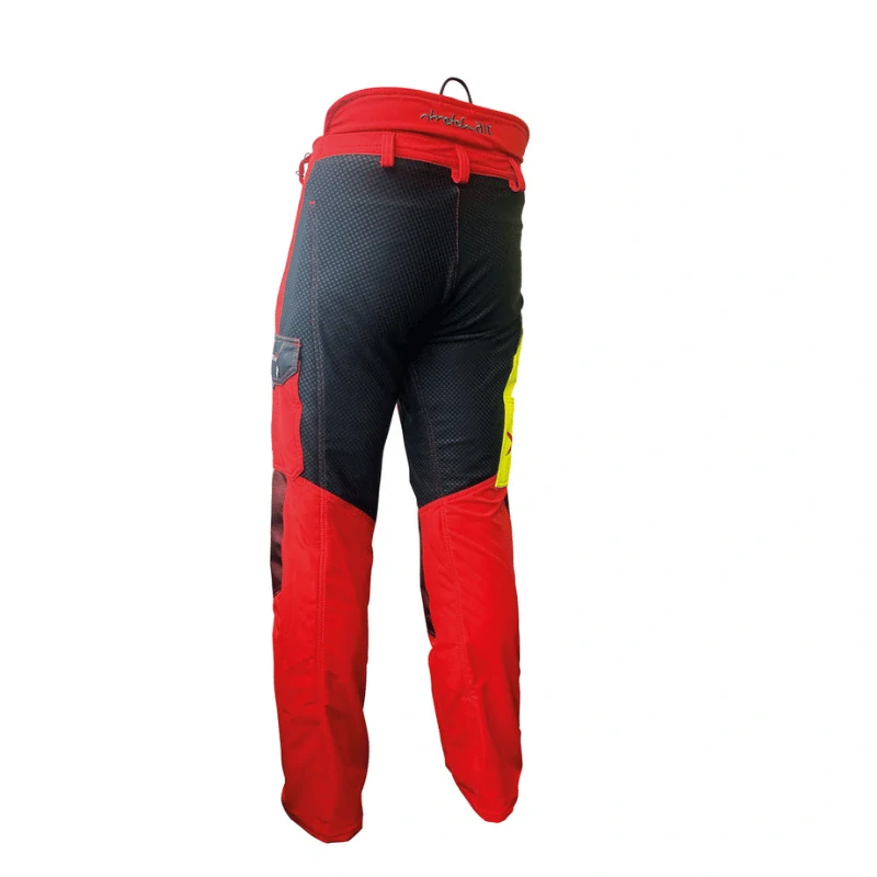 Protipořezové kalhoty Pfanner Gladiator Keprotec lehké, červenočerná M prodloužené