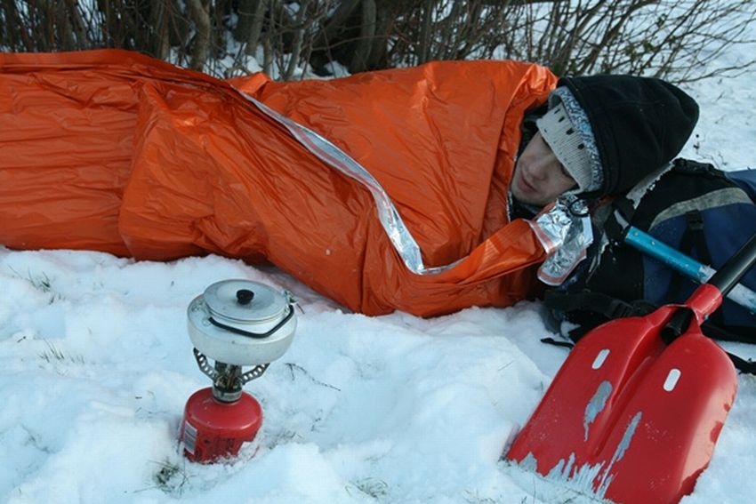 Survival blanket MFH oranžovo/stříbrná