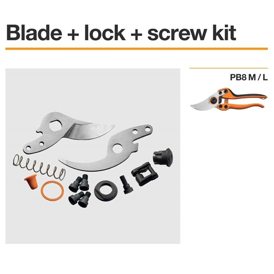 Sada náhradích dílů pro nůžky Fiskars PB-8 (1026280)