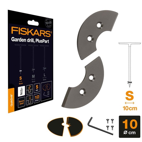 Náhradní čepele QuikDrill™ S pro zahradní vrták Fiskars QuikDrill™ S (1000637)