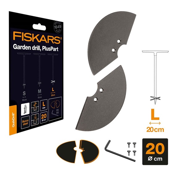 Náhradní čepele QuikDrill™ L pro zahradní vrták Fiskars QuikDrill™ L (1000641)