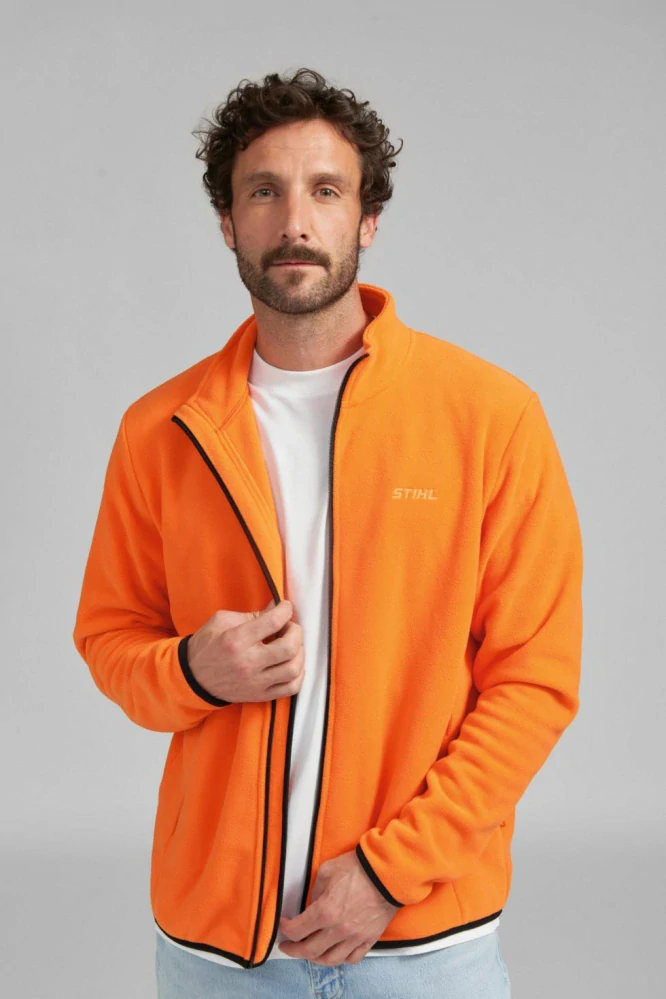 Fleecová mikina CLASSIC ORANGE STIHL (042110048) XXXL