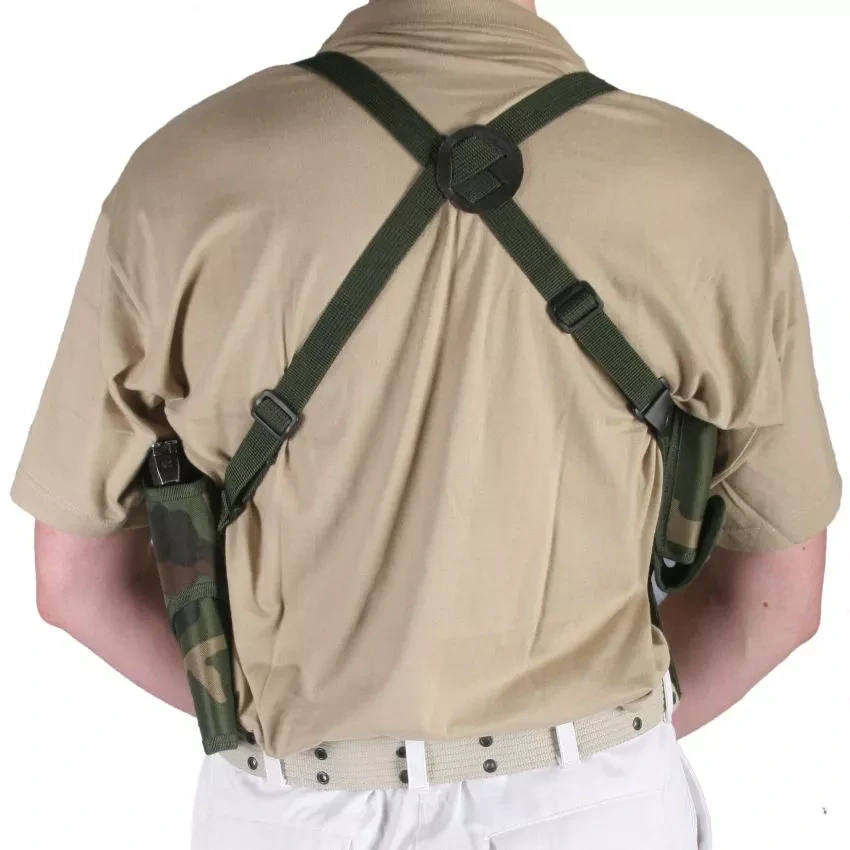 Pouzdro taktické PODPAŽNÍ Woodland pro leváka