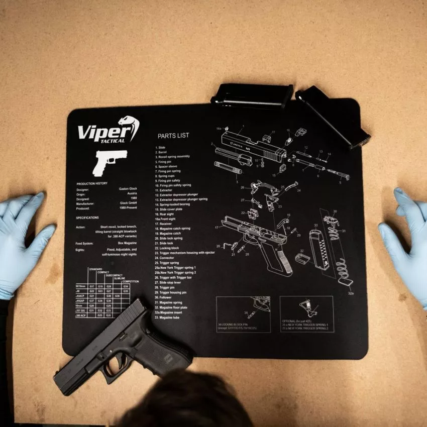 Podložka pro čištění zbraní GLOCK 50x37cm VIPER