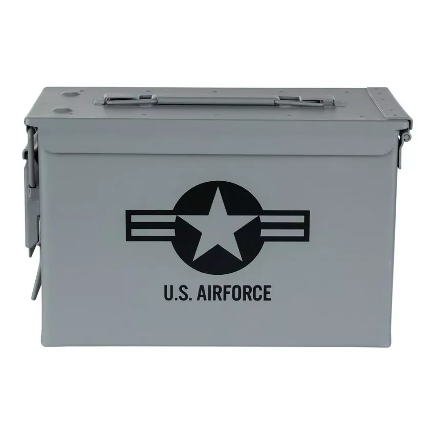 Bedna muniční cal.50 logo US AIR FORCE