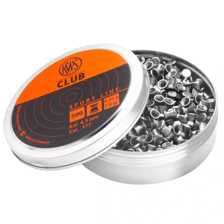 Diabolo RWS CLUB cal.4,5mm 500ks
