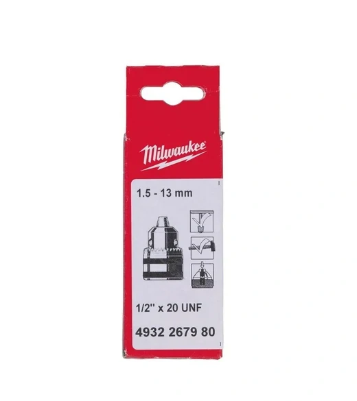 MILWAUKEE Ozubené sklíčidlo 1/2" × 20 (1 – 13 mm) 4932267980