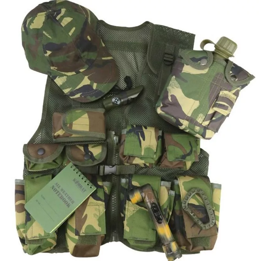 Dětský set ADVENTURE VEST KIT KOMBAT DPM