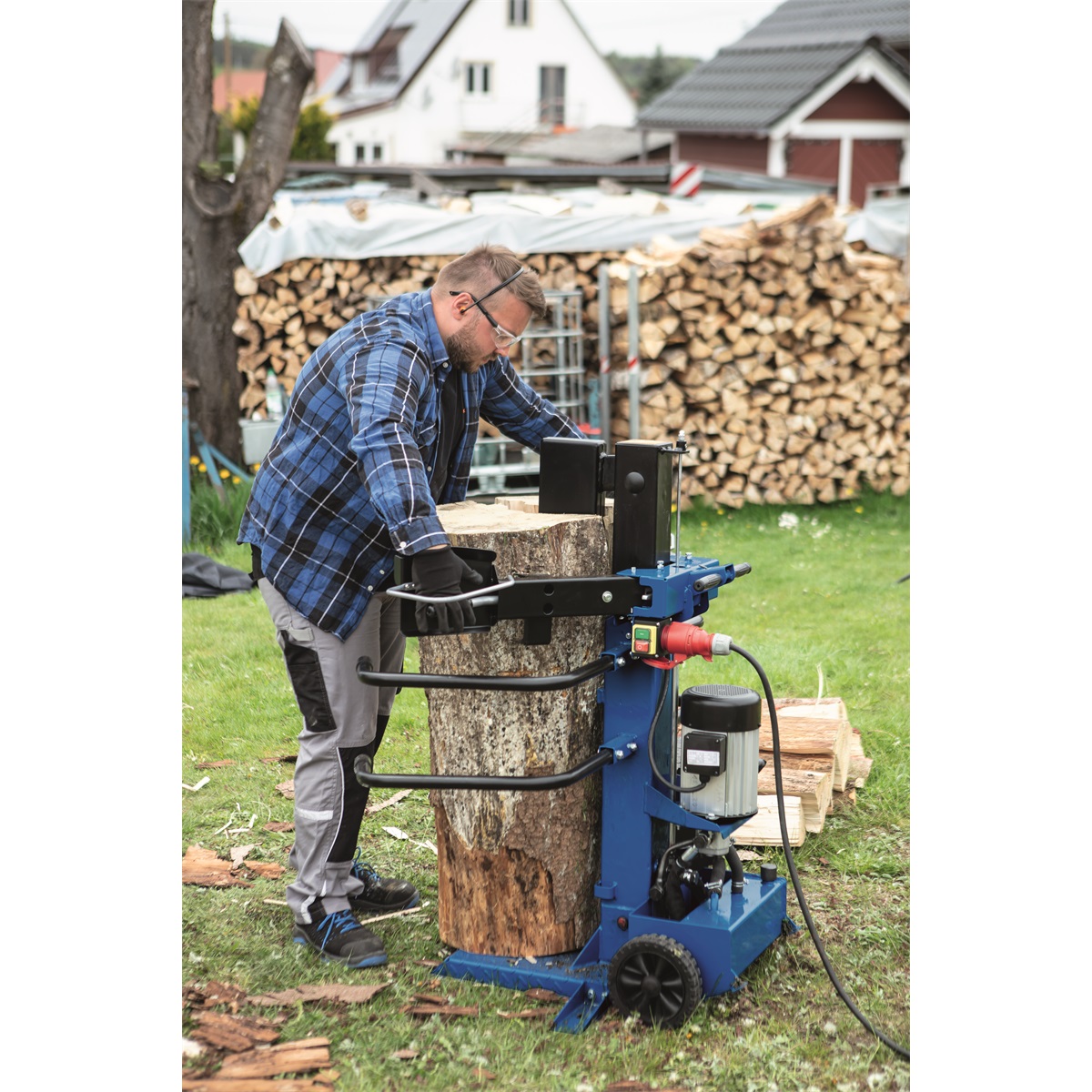 ŠTÍPAČ NA DŘEVO SCHEPPACH COMPACT 8 T (400 V)