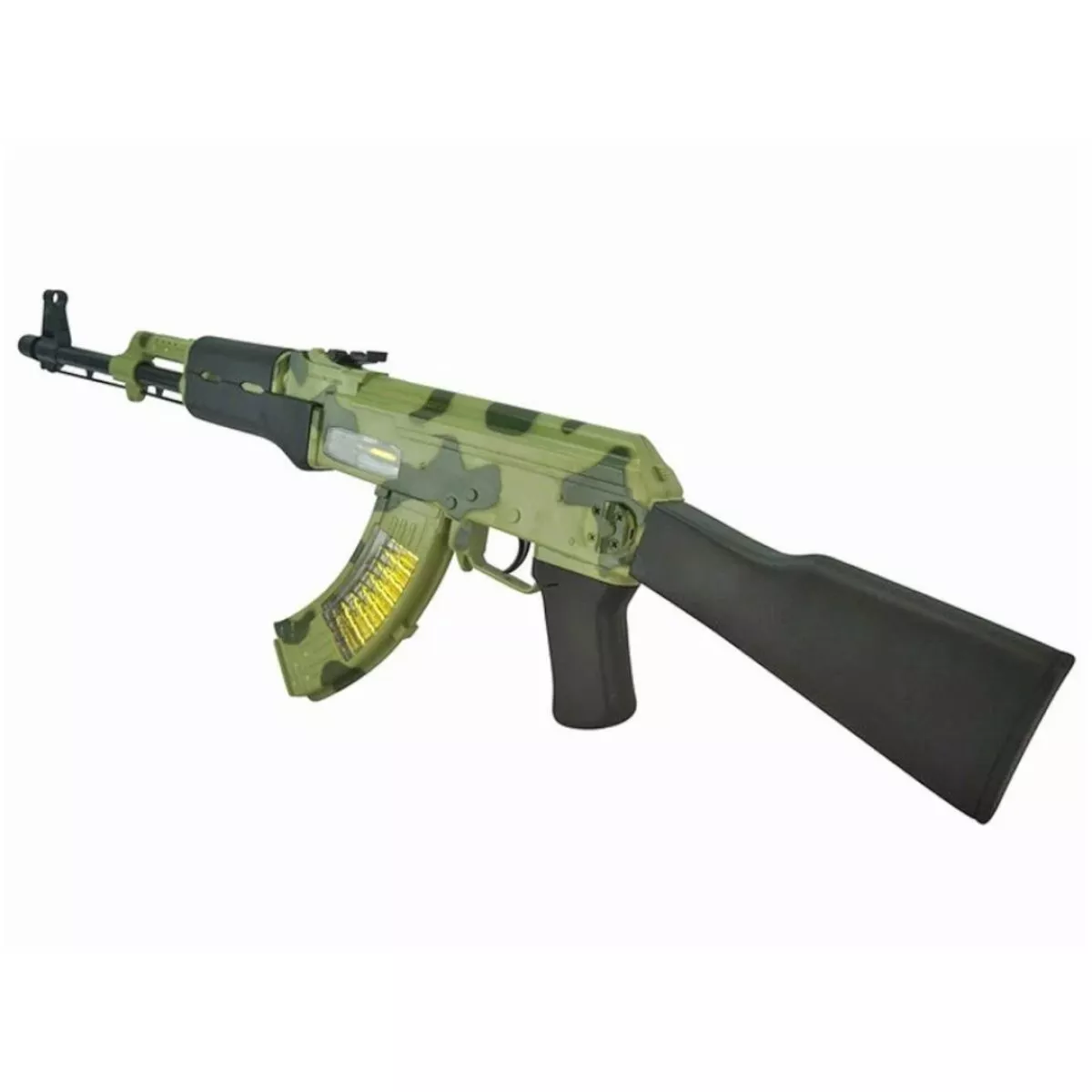 Dětská hračka puška AK-47 maskáčová
