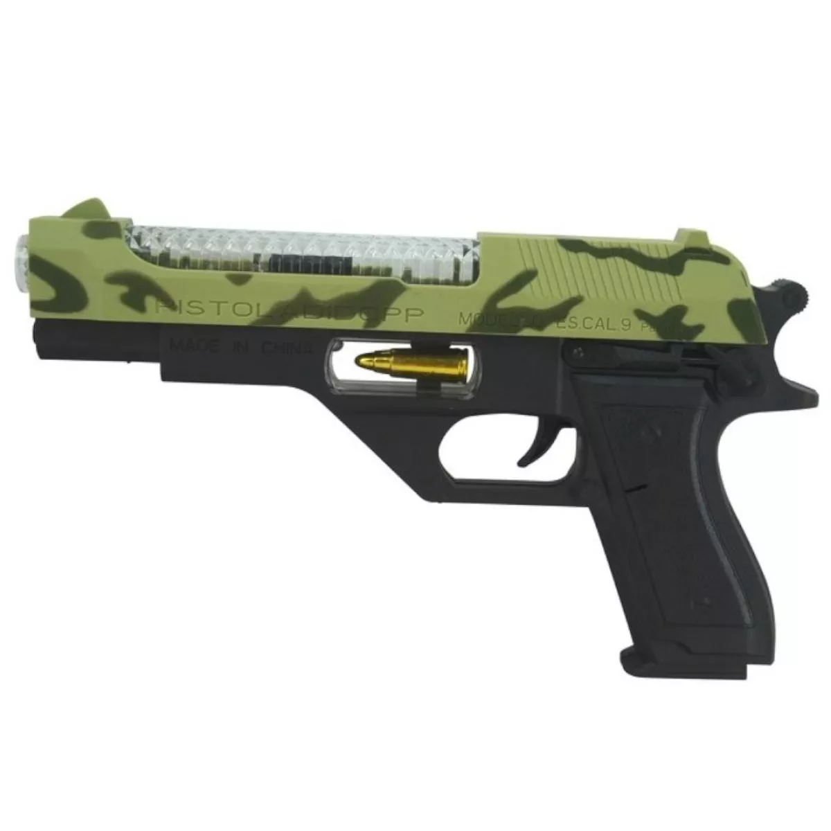 Pistole pro děti plastová maskáčová