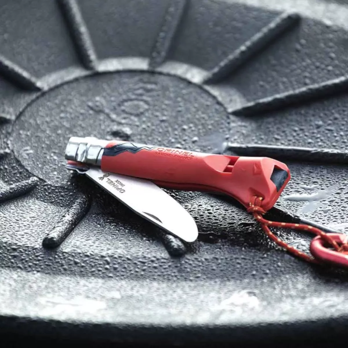 Nůž zavírací JUNIOR OUTDOOR No.7 OPINEL červený