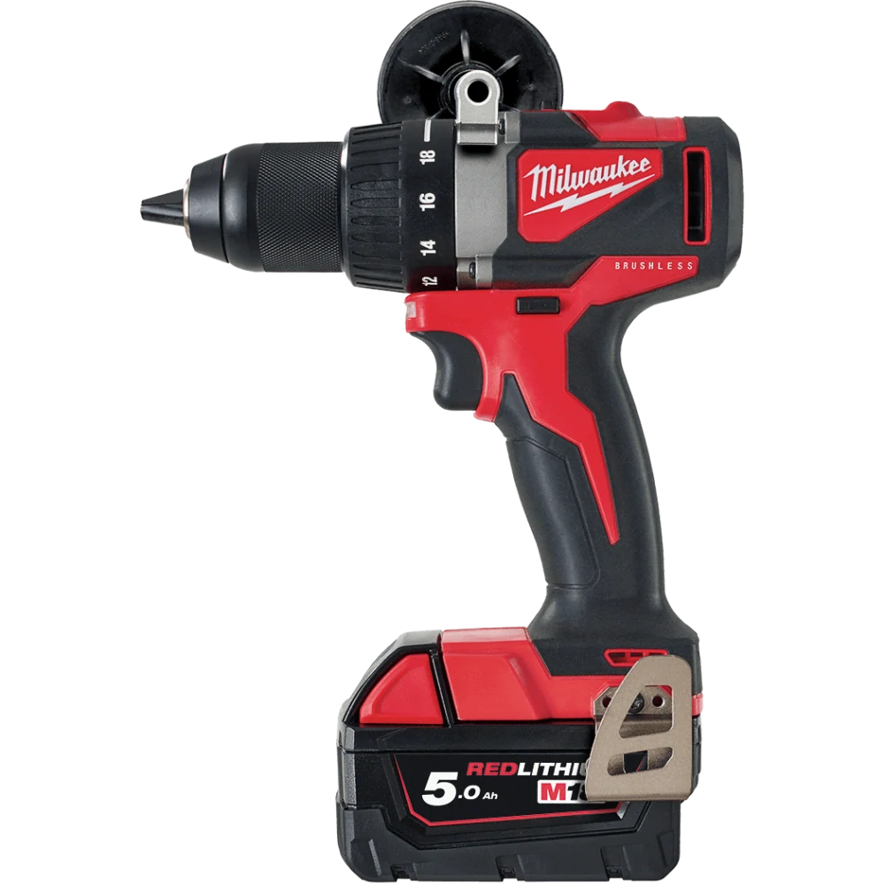 Milwaukee M18 BLDD2-502X aku vrtačka bez příklepu 82 Nm, 2× 5,0 Ah