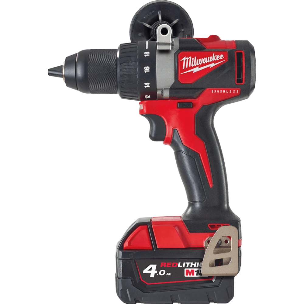 Milwaukee M18 BLDD2-402X aku vrtačka bez příklepu 82 Nm, 2× 4,0 Ah