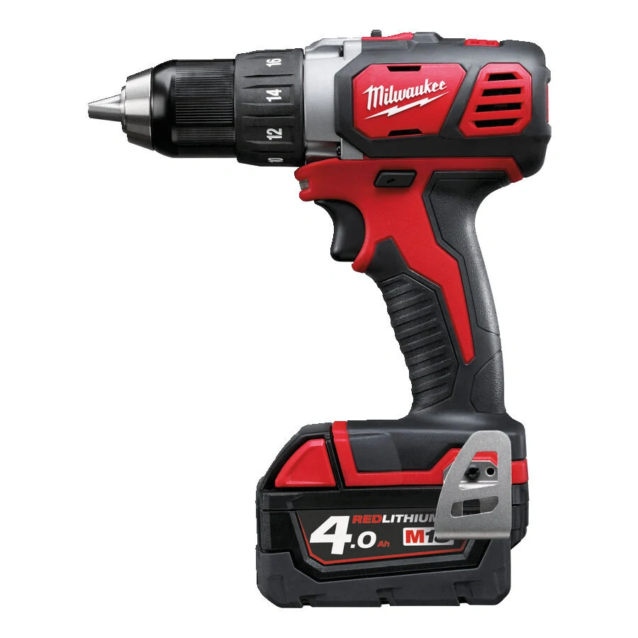 Milwaukee M18 BDD-402C aku vrtačka 60 Nm, 2× 4,0 Ah