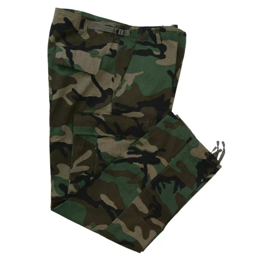 Kalhoty U.S. BDU RipStop woodland