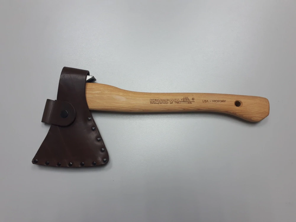 Sekera Krumpholz, tesař/kutil, 800 g hickory s pouzdrem (0360)