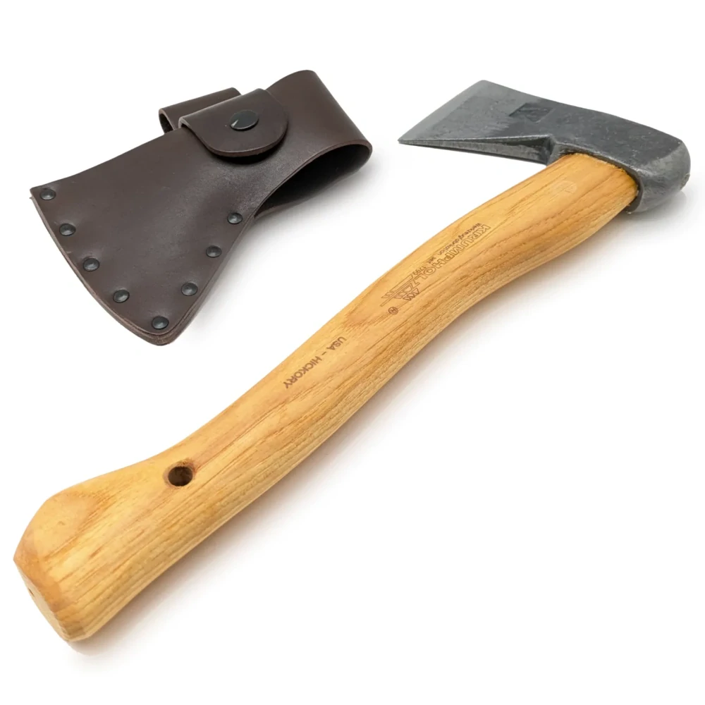 Sekera pytlácká KRUMPHOLZ 600 g, Hickory s pouzdrem (0108)
