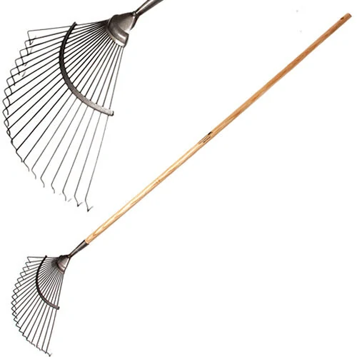 Hrábě drátěné KRUMPHOLZ, 20 zubů, jasanová násada, 180cm (1345)