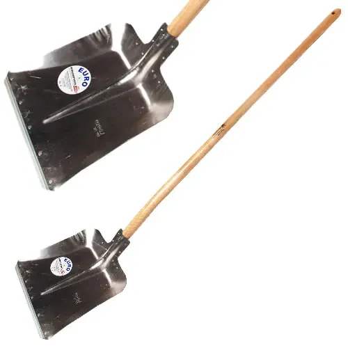 Hliníková lopata rovná M Krumpolz, jasanová násada, 160cm (6208)