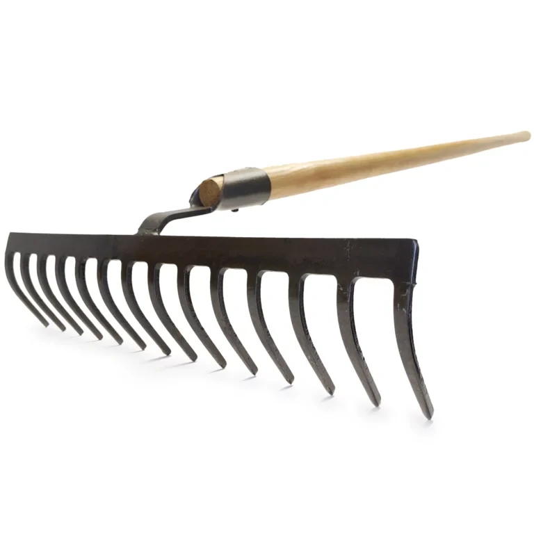 Hrábě KRUMPHOLZ 14 zubů masivní Krumpolz, jasanová násada 158cm (4881)