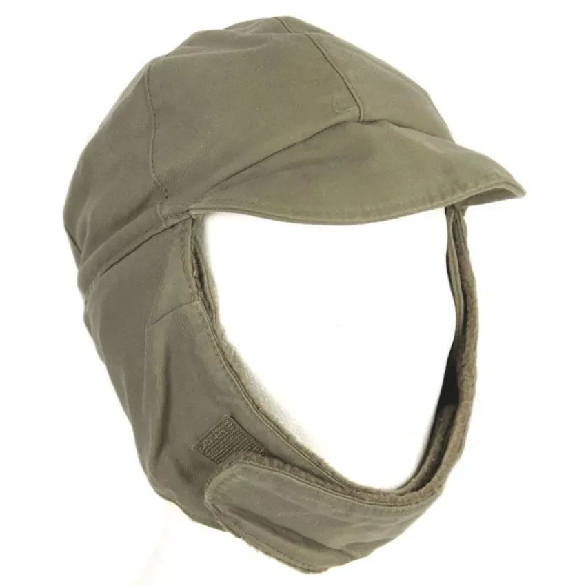 Ušanka zimní BUNDESWEHR oliv POUŽITÁ