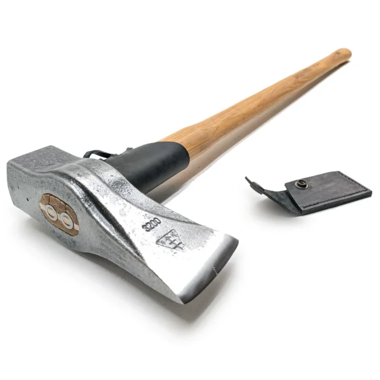 Kalač kovaný KRUMPHOLZ 3,2kg s koženým chráničem/Hickory násadou 90cm (0382)