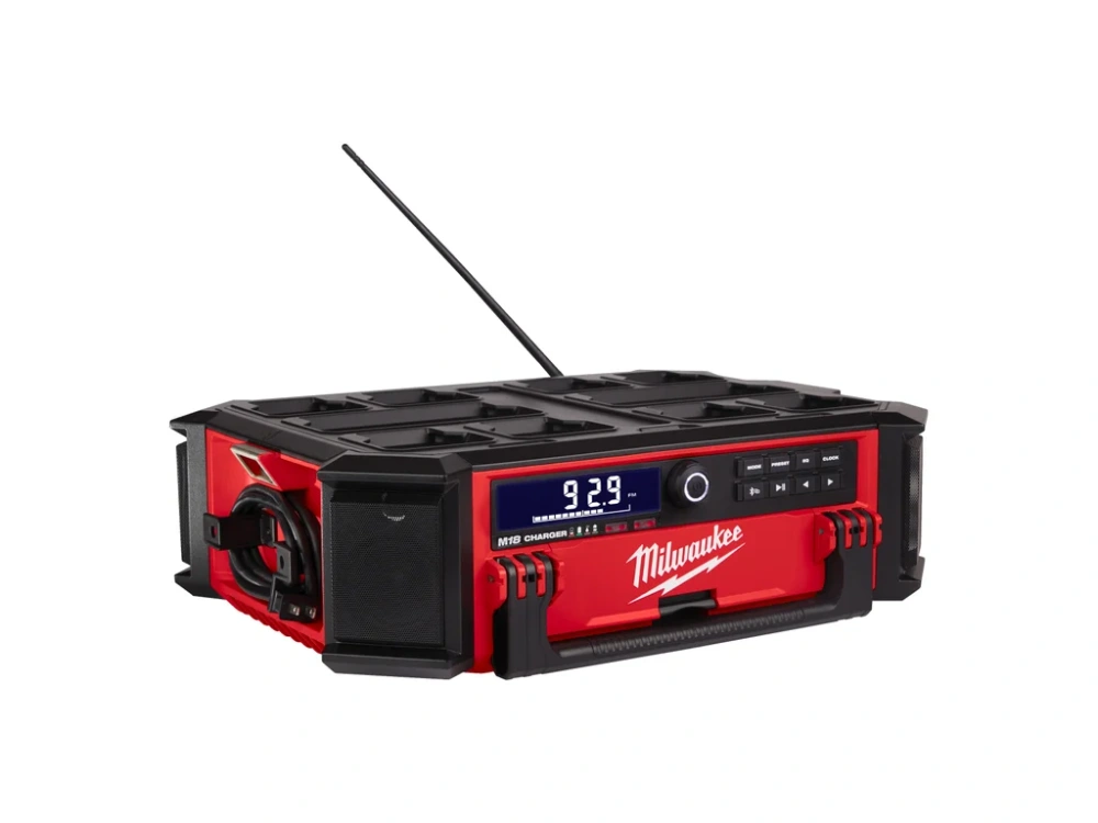 Milwaukee M18 PRCDAB+-0 rádio s nabíječkou