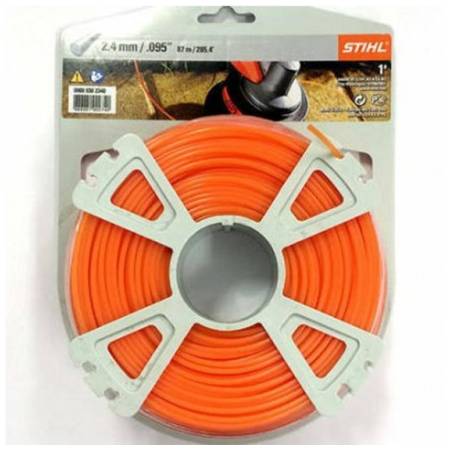 Žací struna STIHL - 2,4 mm x 83 m - kulatá - tichá (00009302421)
