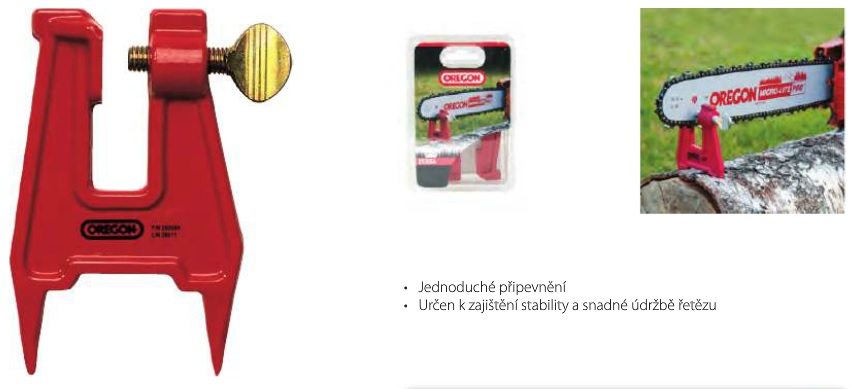 Ostřící kozlík Oregon pro upevnění lišty pily (26368A)