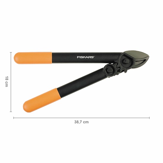 Nůžky na silné větve Fiskars PowerGear™ převodové, jednočepelové (S) L31 (1000581)