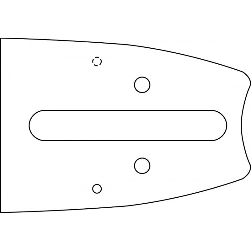 Vodící lišta 15" (38 cm), 3/8" 1,6 mm 56 článků, Oregon 153VXLHD025