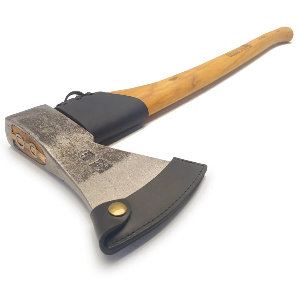 Dřevorubecká sekera s pouzdrem Krumpholz, 1600g hickory (0368)
