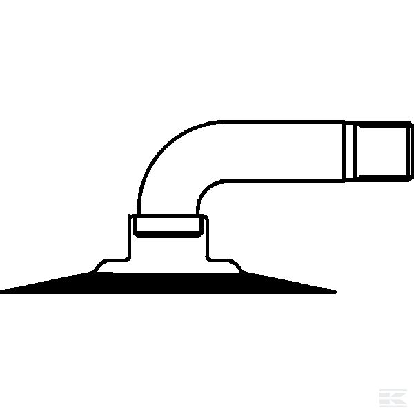 Univerzální duše TR87 pro 3.00-4 zahnutý ventil (KP-3004TR87)