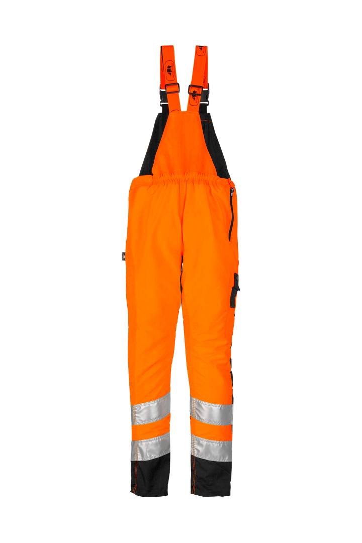 Reflexní protipořezové lacláče SIP, tř. 1, BasePro (1RH1OBS ), oranžové S