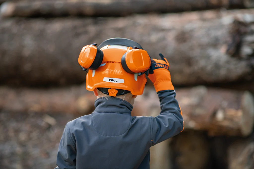 Dětská dřevorubecká přilba na hraní Stihl (04204600001)