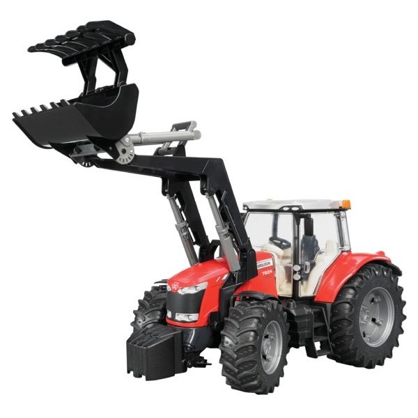 Traktor Massey Ferguson 7600 s nakladačem - Bruder 03047