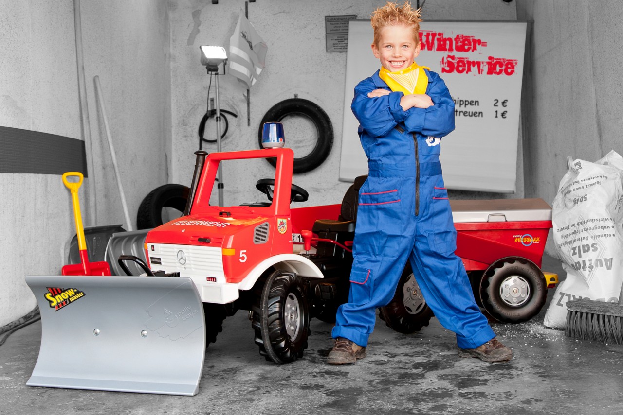 Sněhový pluh s adaptérem Rolly Toys (40961)