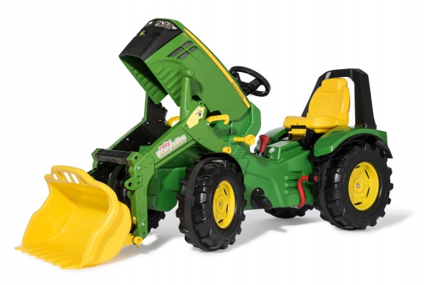 X-Trac Premium JD 8400R nakladač, brzda a řazení Rolly Toys (65107)