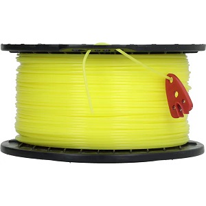 Žací struna žlutá, kulatá, 2,4 mm x 180 m Kramp (KP-NL24180RKR)
