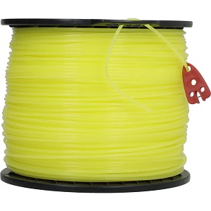 Žací struna žlutá, kulatá, 3,0 mm x 281 m Kramp (KP-NL30281RKR)