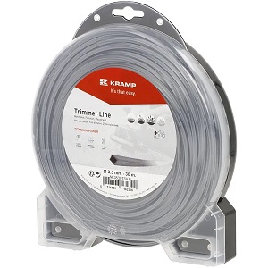Žací struna Titanium Power Line, hranatá, 2,5 mm x 59 m Kramp (KP-NL2559TSKR)
