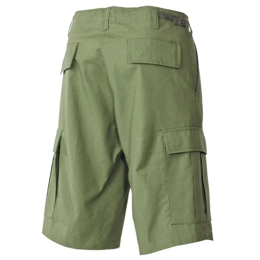 Bermudy ARMY rip-stop olivové S