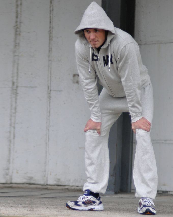 Mikina ARMY s kapucí ŠEDÁ 3XL