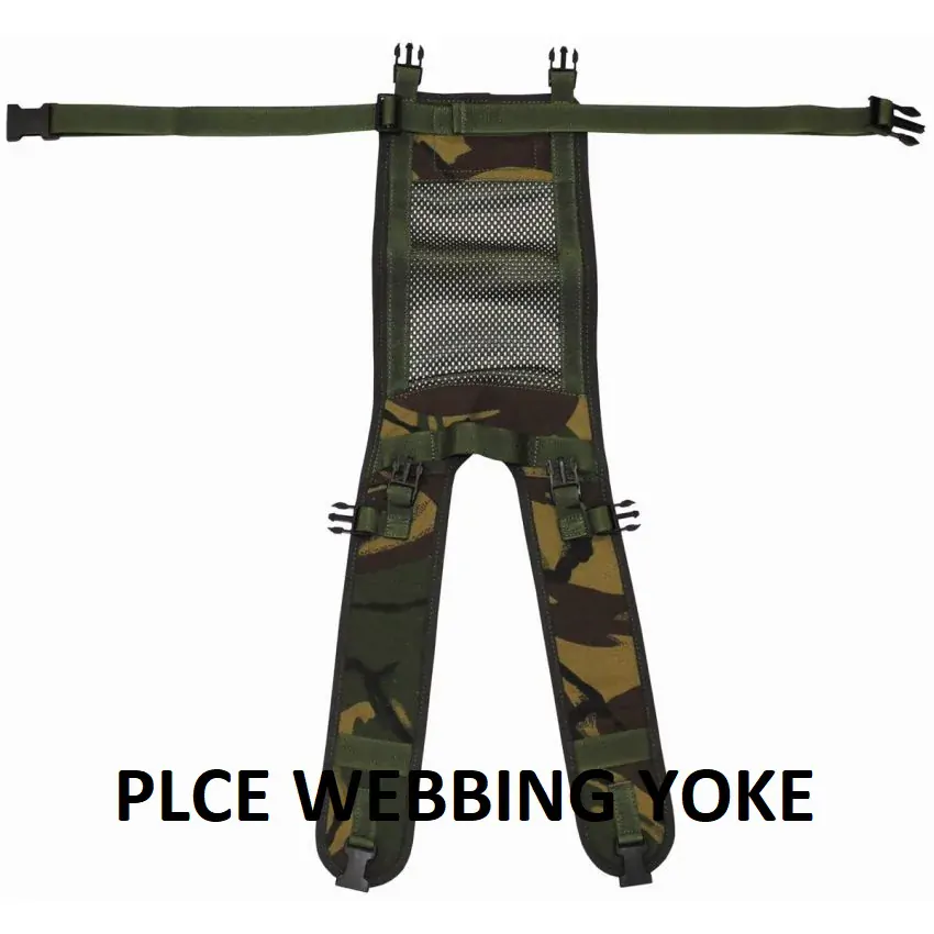 Treky orig. BRITSKÉ provedení: PLCE webbing yoke