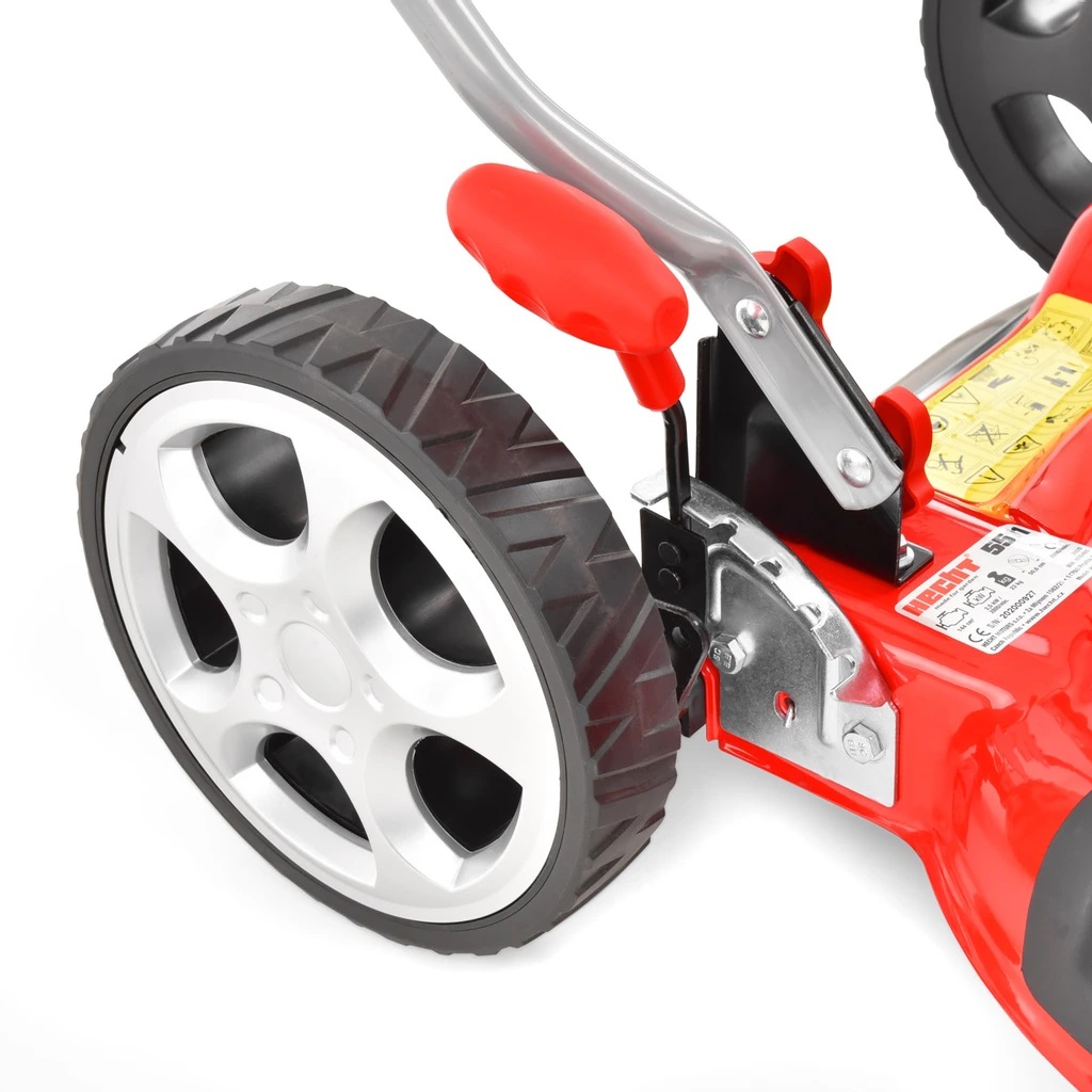 Motorová benzínová mulčovací sekačka bez pojezdu - HECHT 5511