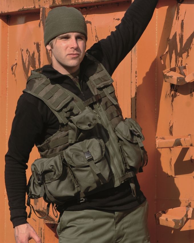 Vesta MODULAR SYSTEM BW s kapsami - olivová