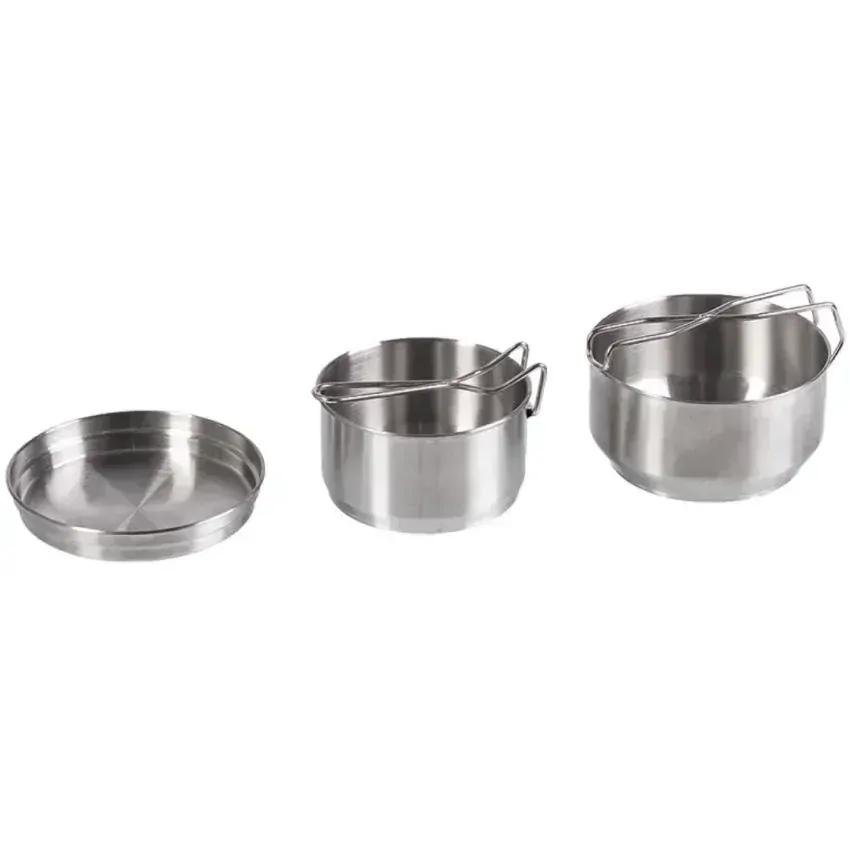 Nádobí stainless steel 3-díly Mil-Tec