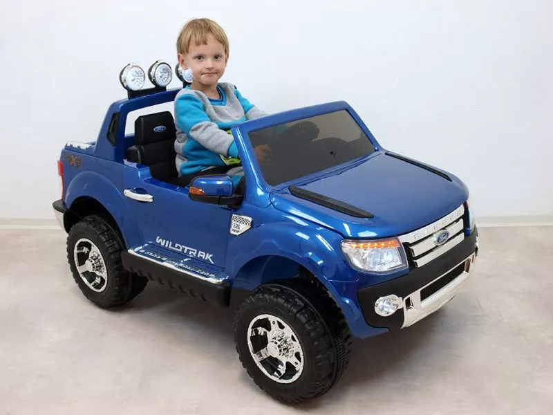 Dětské vozítko HECHT - FORD RANGER WILDTRAK BLUE - akumulátorové autíčko