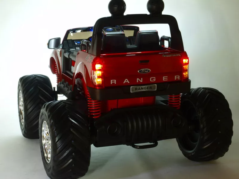 Dětské vozítko HECHT - FORD RANGER MONSTER TRUCK RED - akumulátorové autíčko